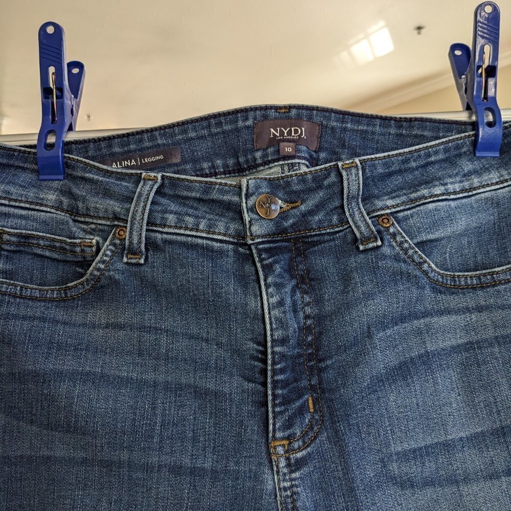 NYDJ Alina Jeans Women's Size 10 - Picture 4 of 8